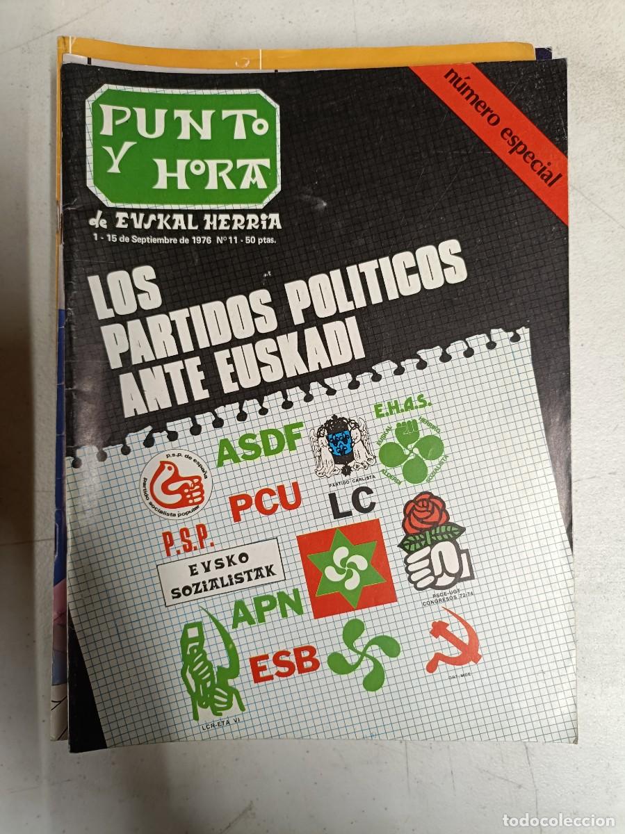 Collezionismo di Riviste e Giornali: Punto y hora revista a&ntilde;os 80