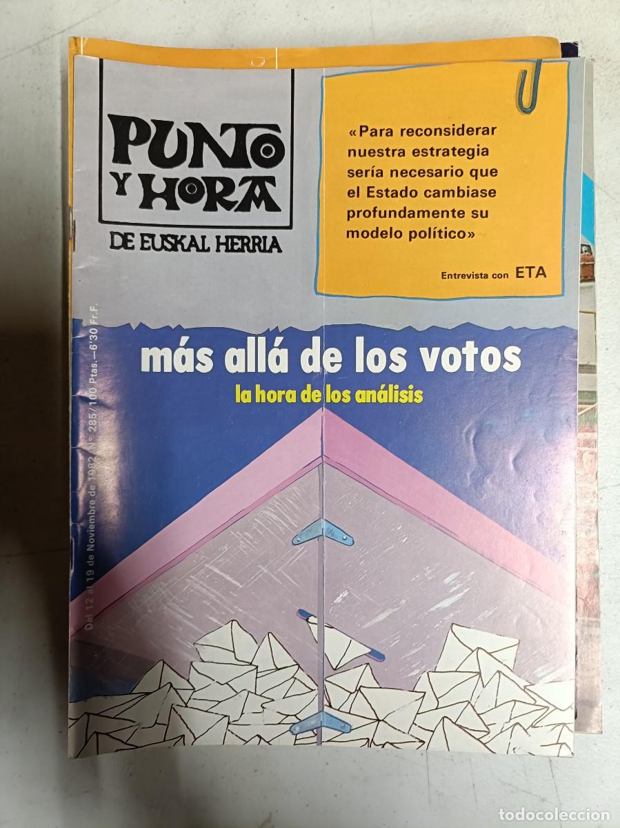 Collezionismo di Riviste e Giornali: Punto y hora revista a&ntilde;os 80
