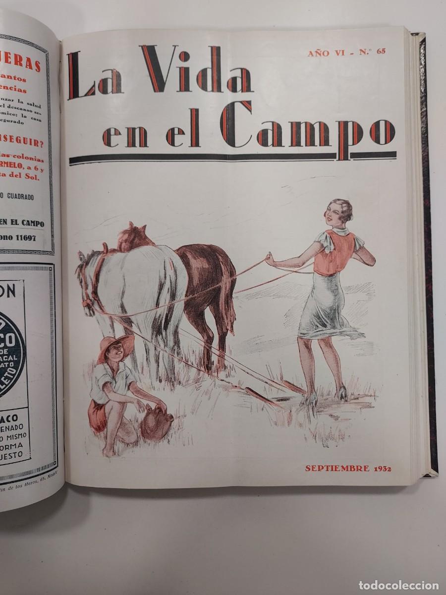 Collection Magazines and Newspapers: LA VIDA EN EL CAMPO REVISTA ILUSTRADA. Luis Castell&oacute;. Madrid 1932 1933. 19 revistas. Horticultura