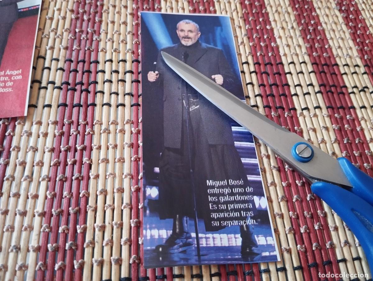 Coleccionismo de Revistas y Peri&oacute;dicos: MIGUEL BOS&Eacute; RECORTE REVISTA 2018