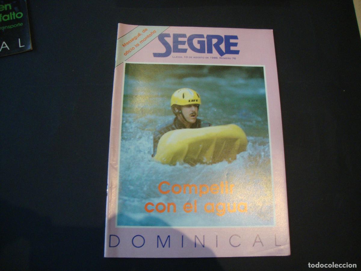 Coleccionismo de Revistas y Peri&oacute;dicos: REVISTA SUPLEMENTO DIARI SEGRE LLEIDA N&ordm; 76 ADNAN KASHOGGI EL TITANIC XALA MUSICOS DE LLEIDA