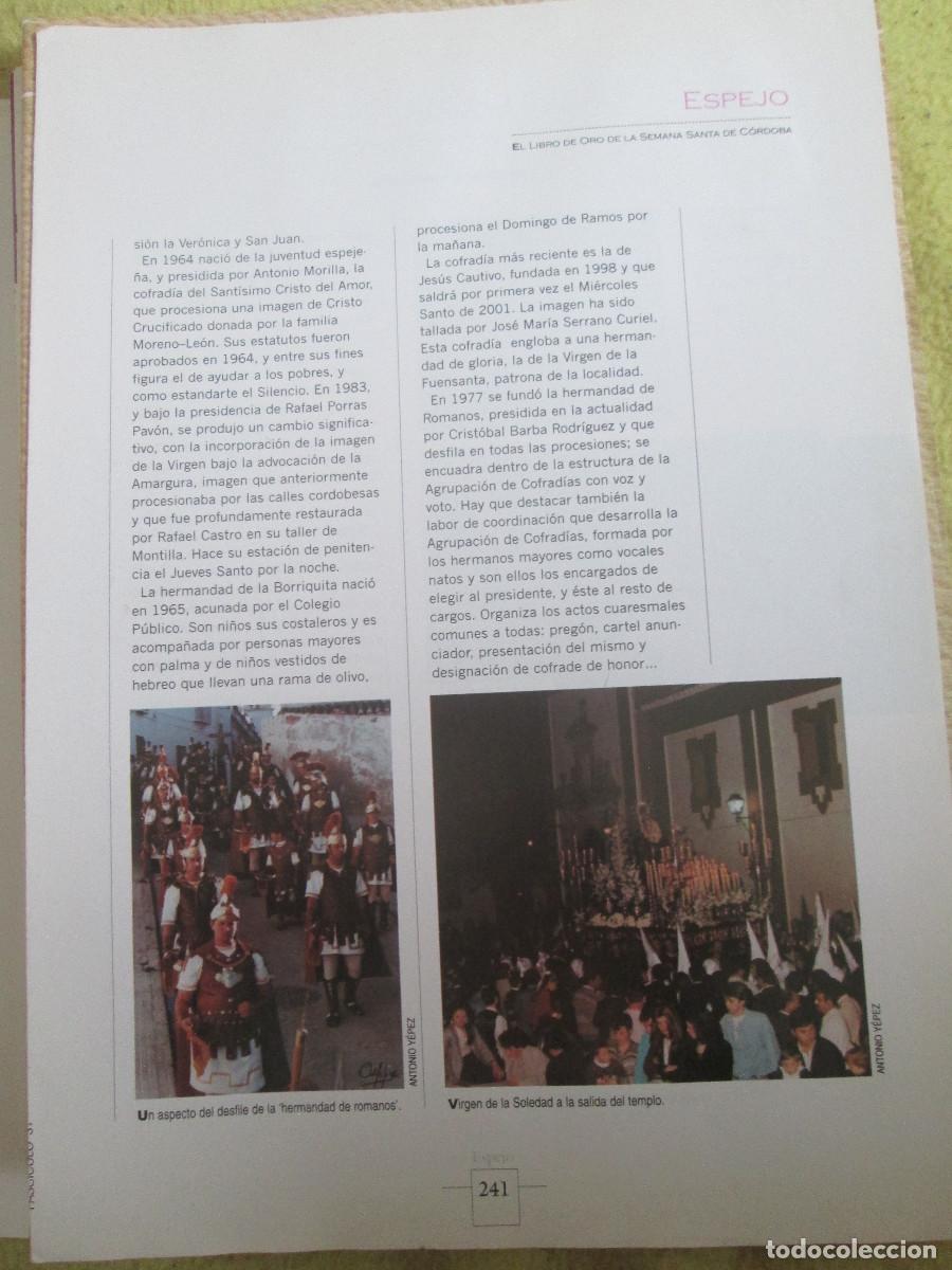 Coleccionismo de Revistas y Peri&oacute;dicos: ENTRE LA HISTORIA Y EL RECUERDO. SEMANA SANTA DE C&Oacute;RDOBA Y PROVINCIA - espejo