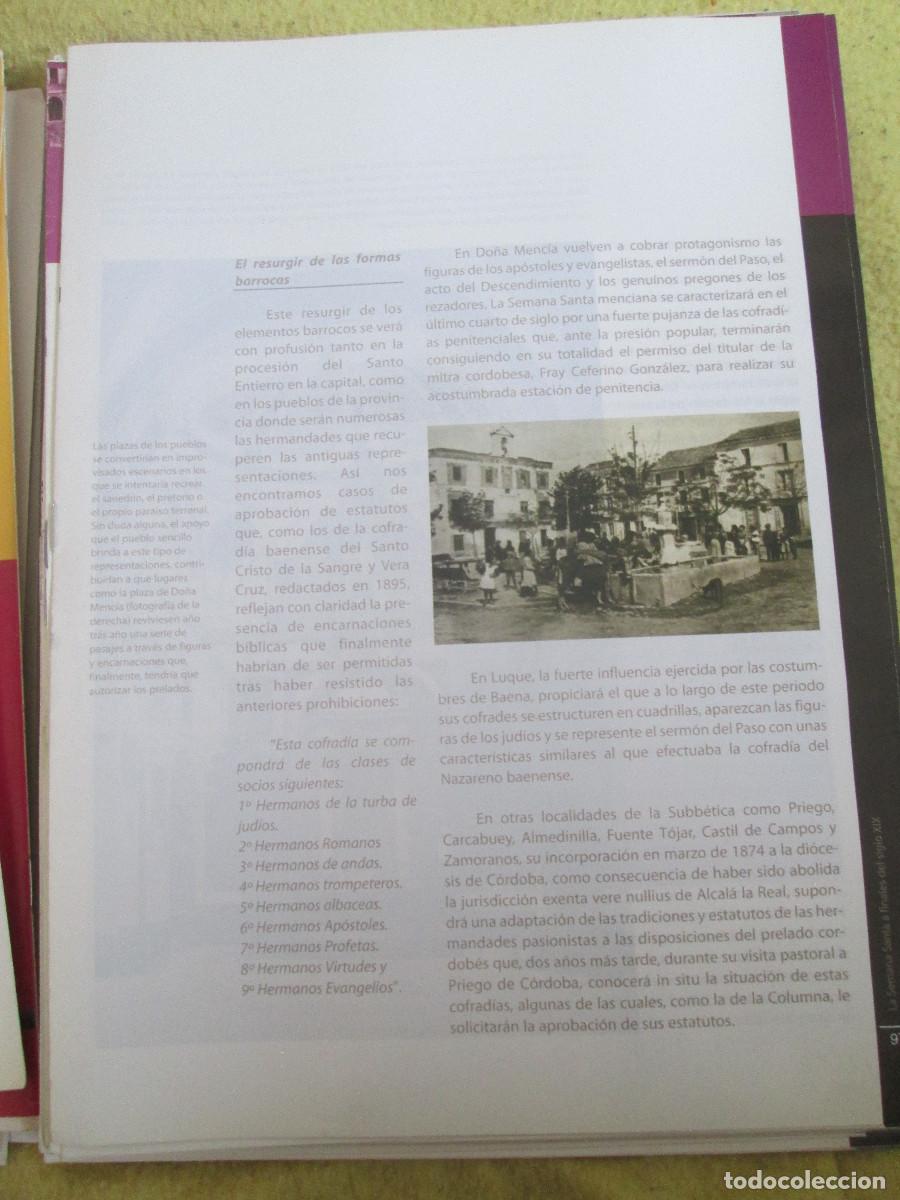 Collectionnisme de Revues et Journaux: ENTRE LA HISTORIA Y EL RECUERDO. SEMANA SANTA DE C&Oacute;RDOBA Y PROVINCIA - 97
