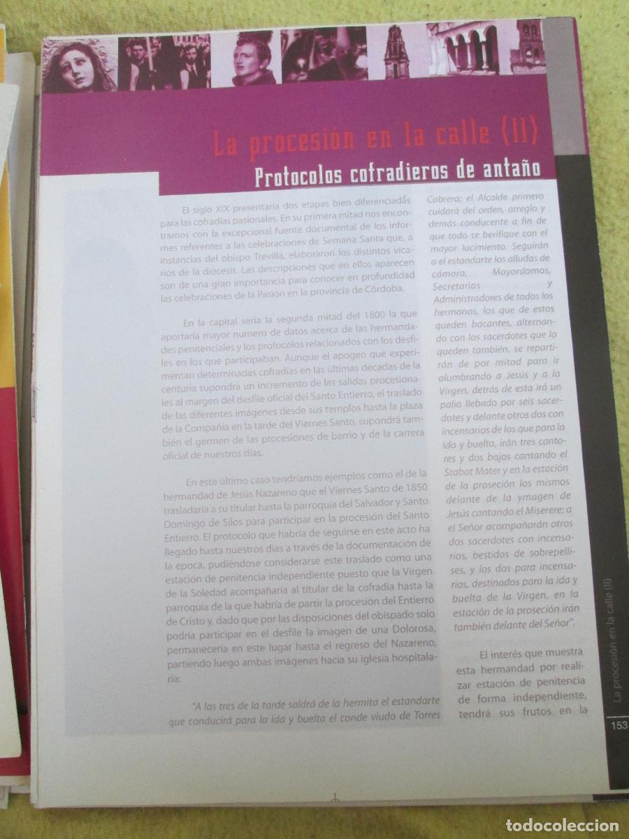 Collectionnisme de Revues et Journaux: ENTRE LA HISTORIA Y EL RECUERDO. SEMANA SANTA DE C&Oacute;RDOBA Y PROVINCIA - 153