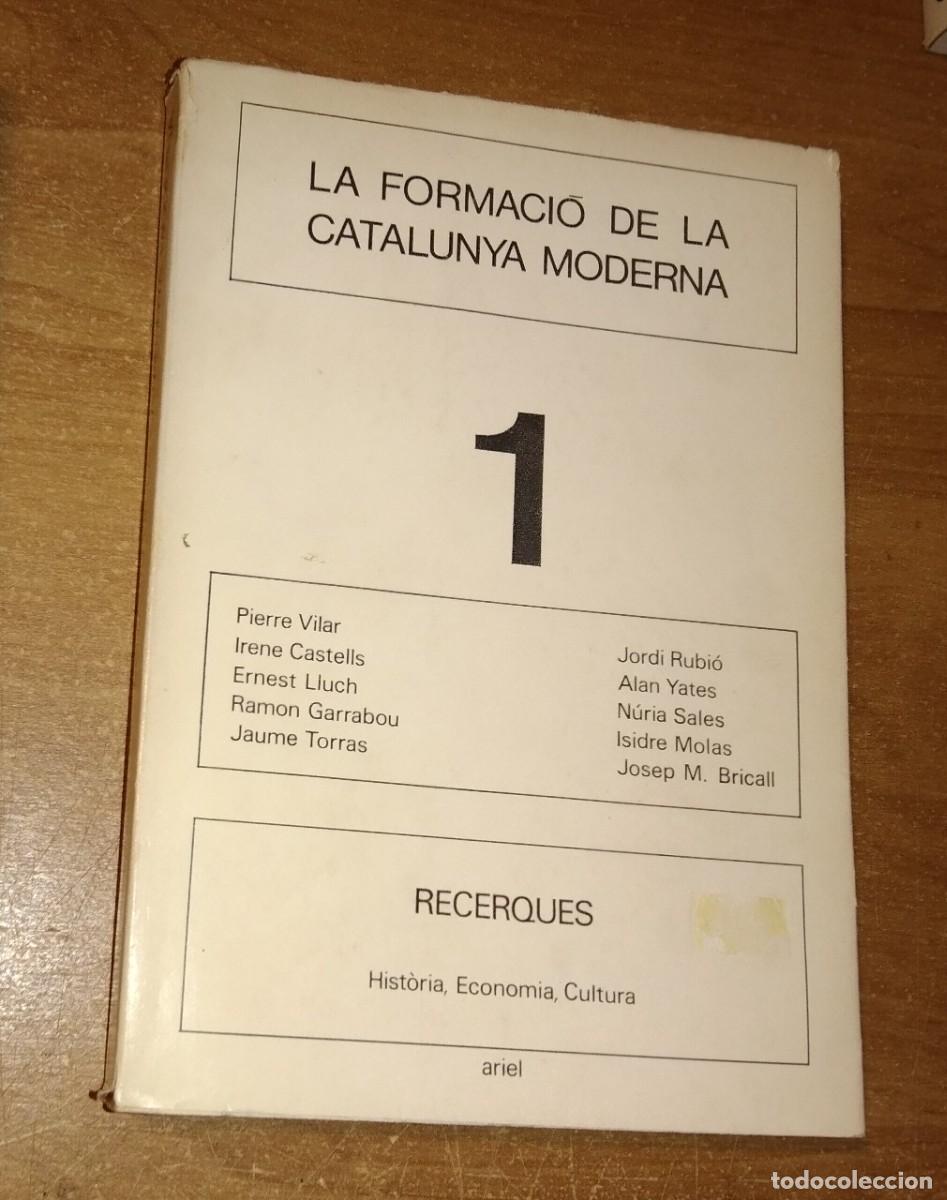 Coleccionismo de revistas y peri&oacute;dicos: RECERQUES (HIST&Ograve;RIA, ECONOMIA, CULTURA) N. 1, 1970 - LA FORMACI&Oacute; DE LA CATALUNYA MODERNA