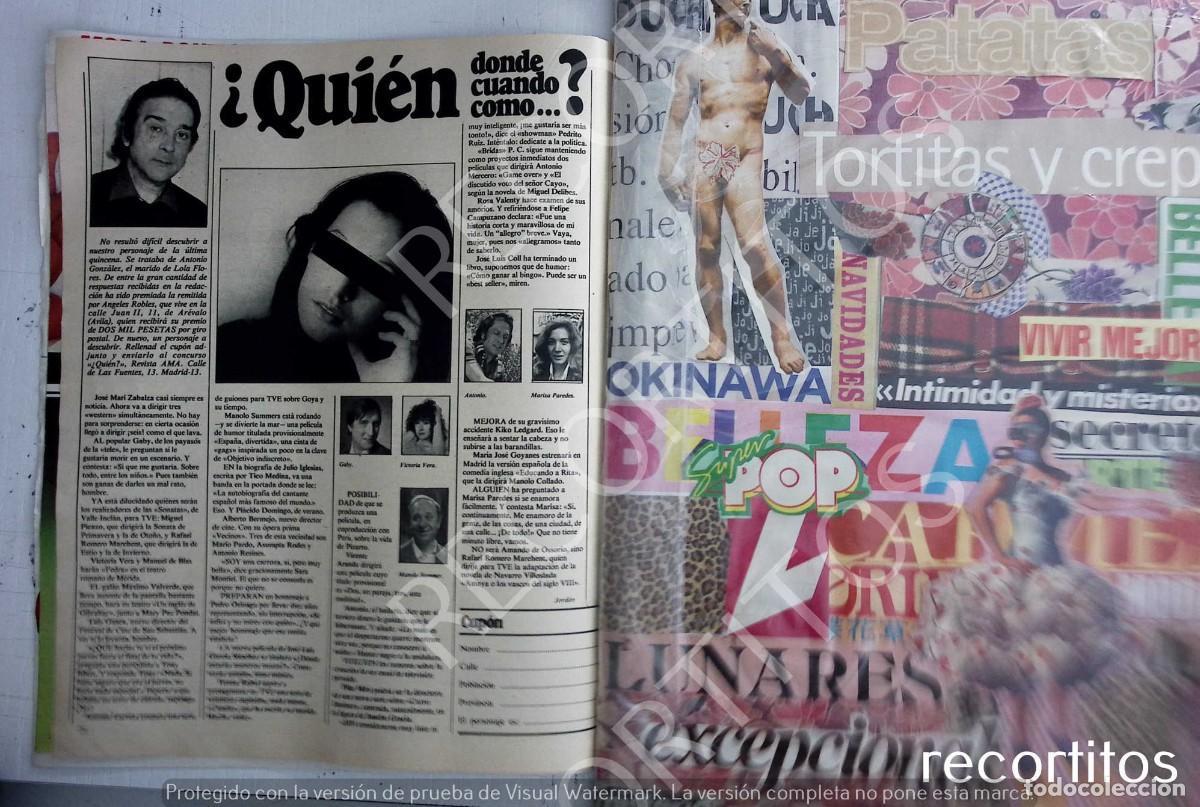 Coleccionismo de Revistas y Peri&oacute;dicos: antonio gonzalez el pescailla marisa paredes el bailarin massiel manuel summer gaby payasos tele