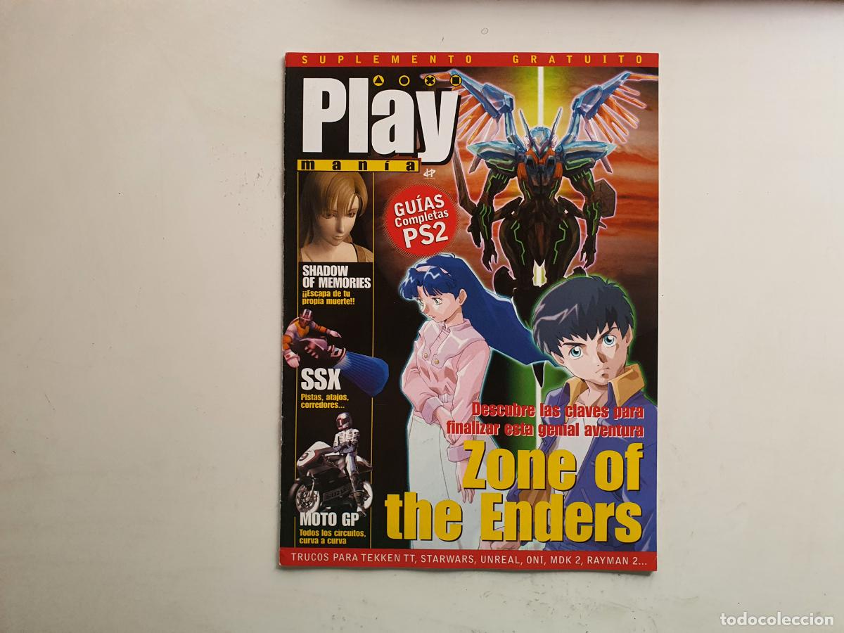 Coleccionismo de Revistas y Peri&oacute;dicos: REVISTA - PLAY MANIA SUPLEMENTO GUIAS COMPLETAS PS2 ZONE OF THE ENDERS