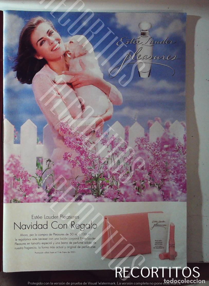 Collectionnisme de Revues et Journaux: estee lauder ANUNCIO PUBLICIDAD pleasures elizabeth hurley