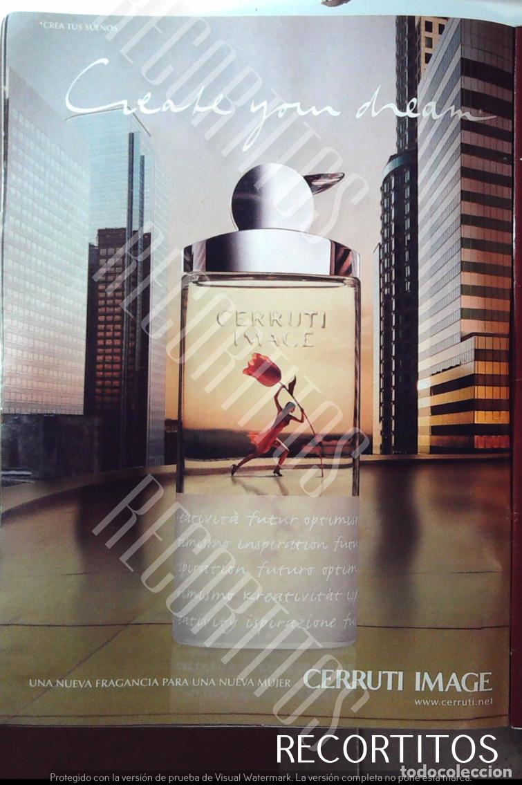 Collectionnisme de Revues et Journaux: cerruti image fragancia the fragance anuncio publicidad espa&ntilde;a