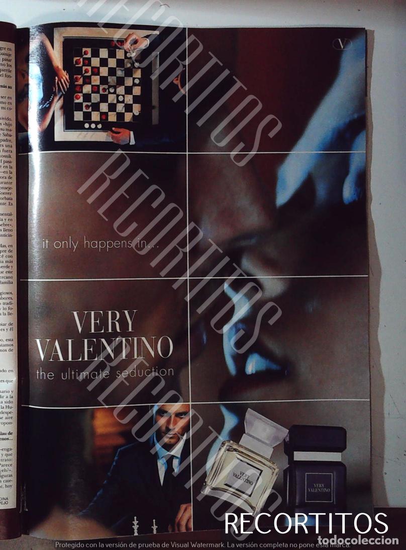 Collectionnisme de Revues et Journaux: very valentino fragancia the fragance anuncio publicidad espa&ntilde;a