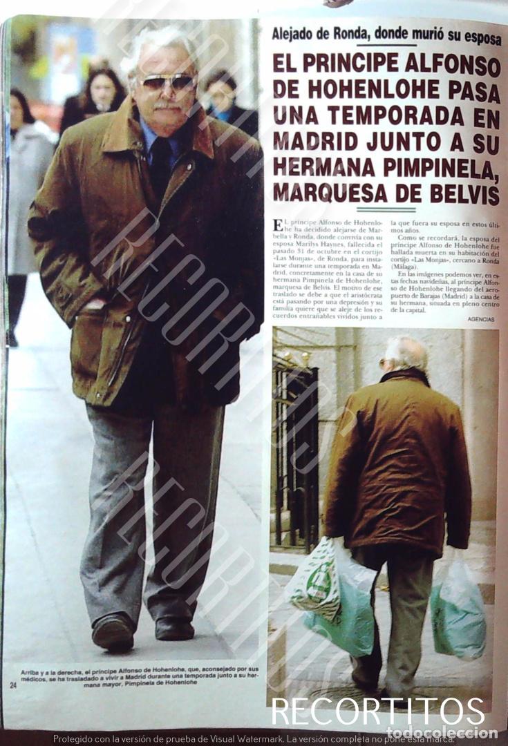 Collectionnisme de Revues et Journaux: ALFONSO DE HOHENLOHE madrid