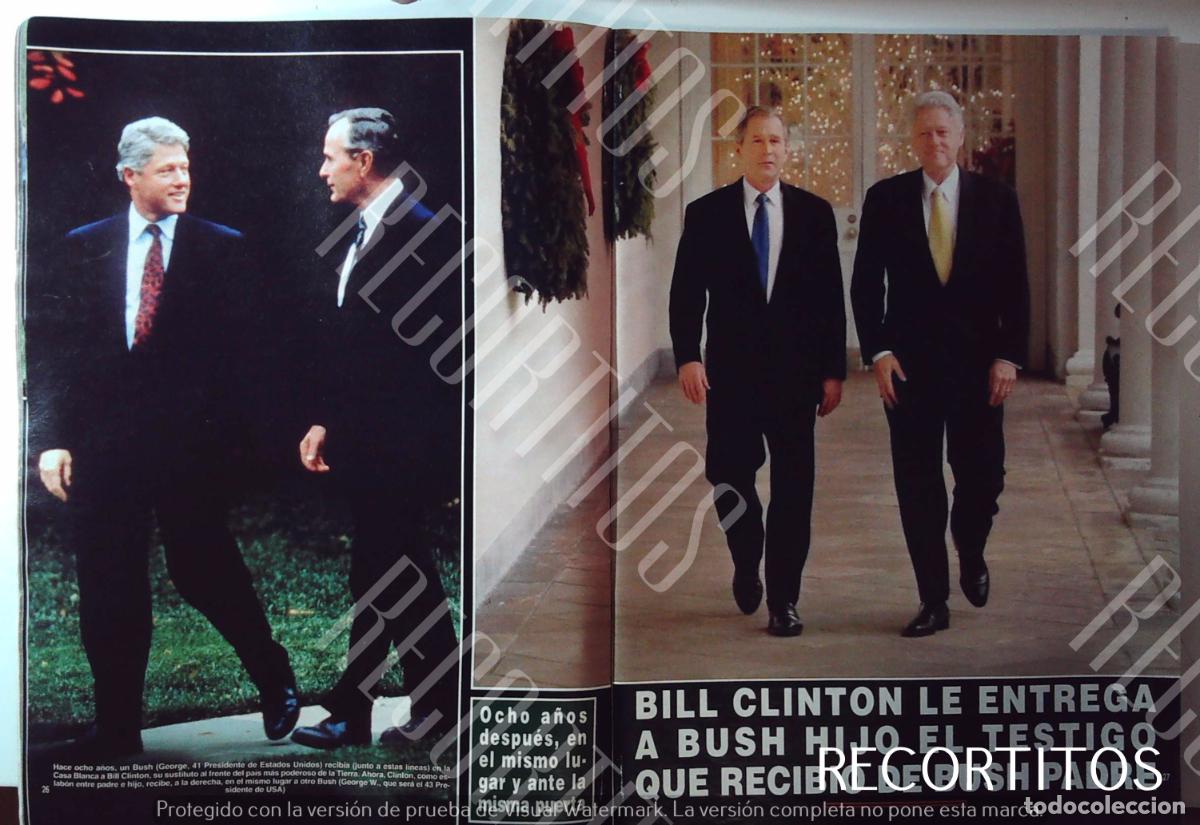 Collectionnisme de Revues et Journaux: bill clinton george bush hillary