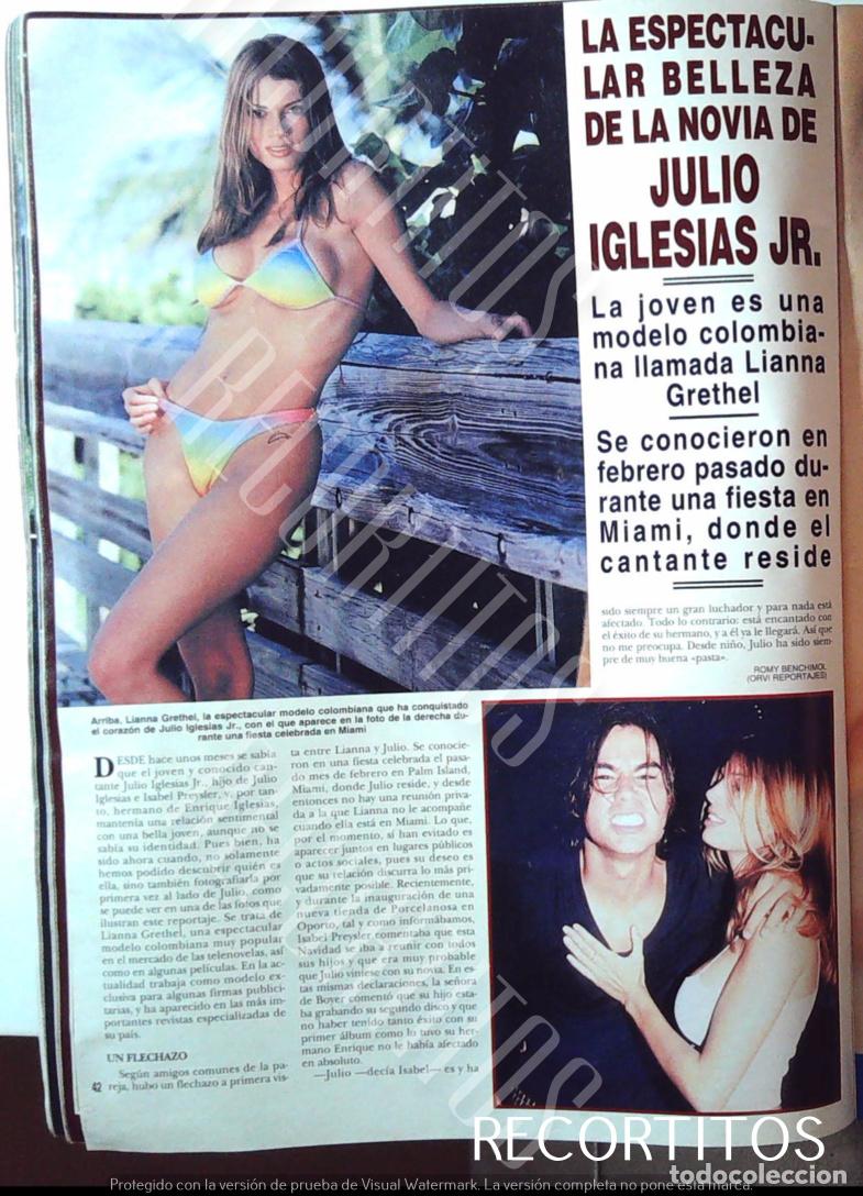 Coleccionismo de Revistas y Peri&oacute;dicos: julio iglesias jr lianna grrethel