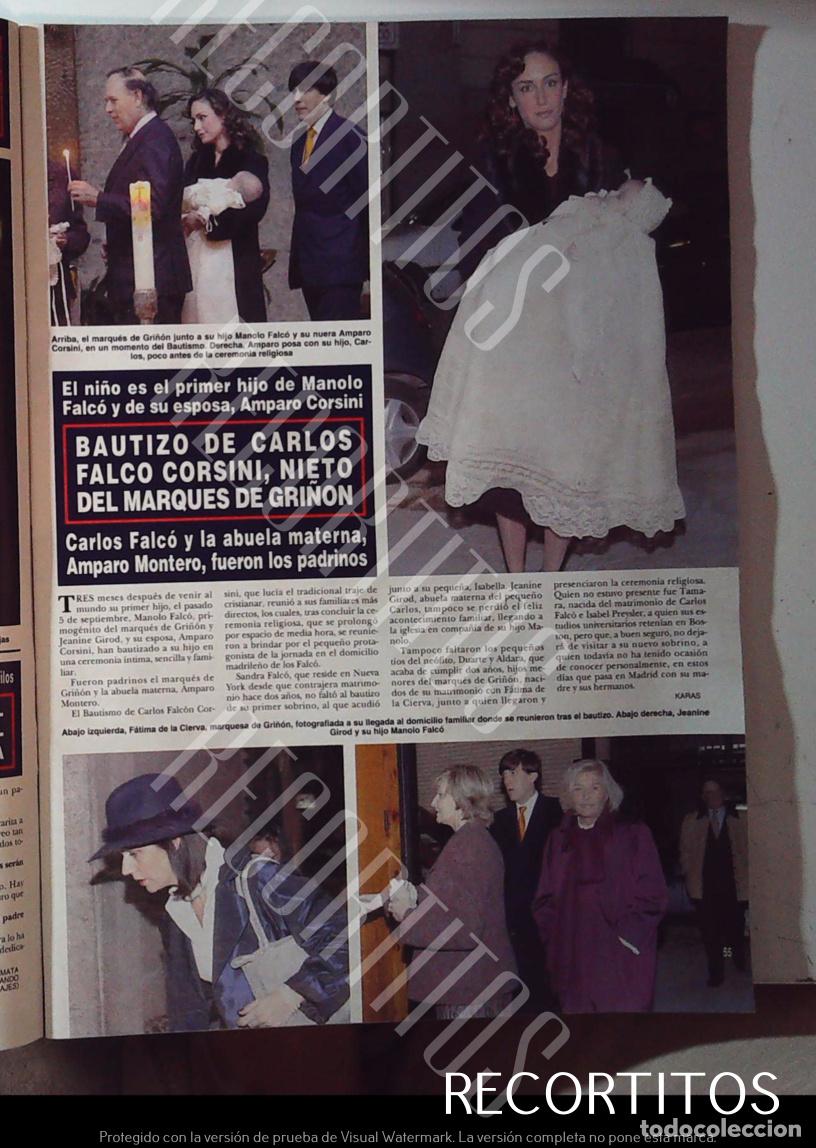 Collection Magazines and Newspapers: carlos falco corsini amparo montero fatima de la cierva