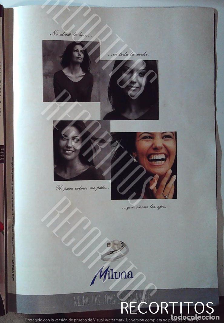 Collection Magazines and Newspapers: miluna joyeria anuncio publicidad