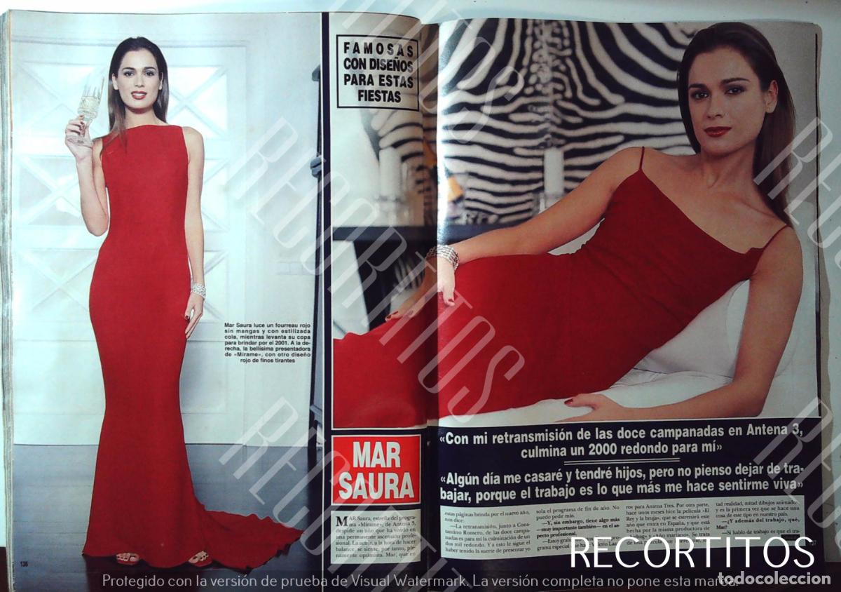 Sammeln von Zeitschriften und Zeitungen: mar saura presntadora model top miss espa&ntilde;a