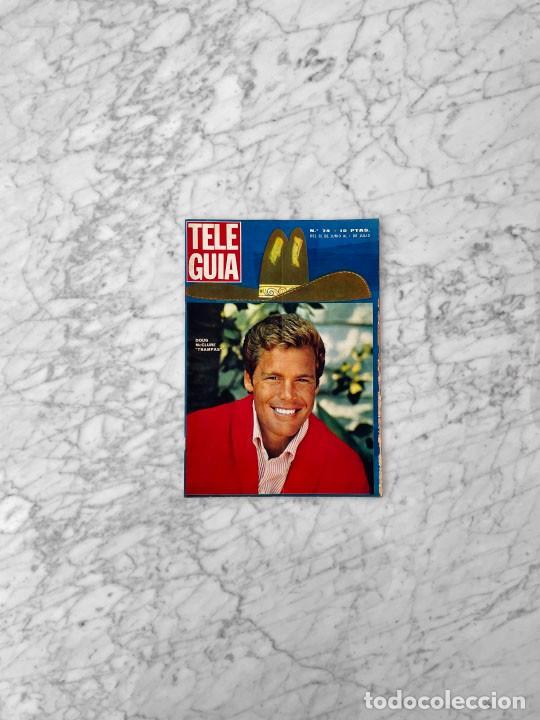 Coleccionismo de Revistas y Peri&oacute;dicos: TELE GUIA - 1966 - DOUG McCLURE, ROCIO DURCAL, UDO JURGENS, LOS RELAMPAGOS, FESTIVAL DE MALLORCA