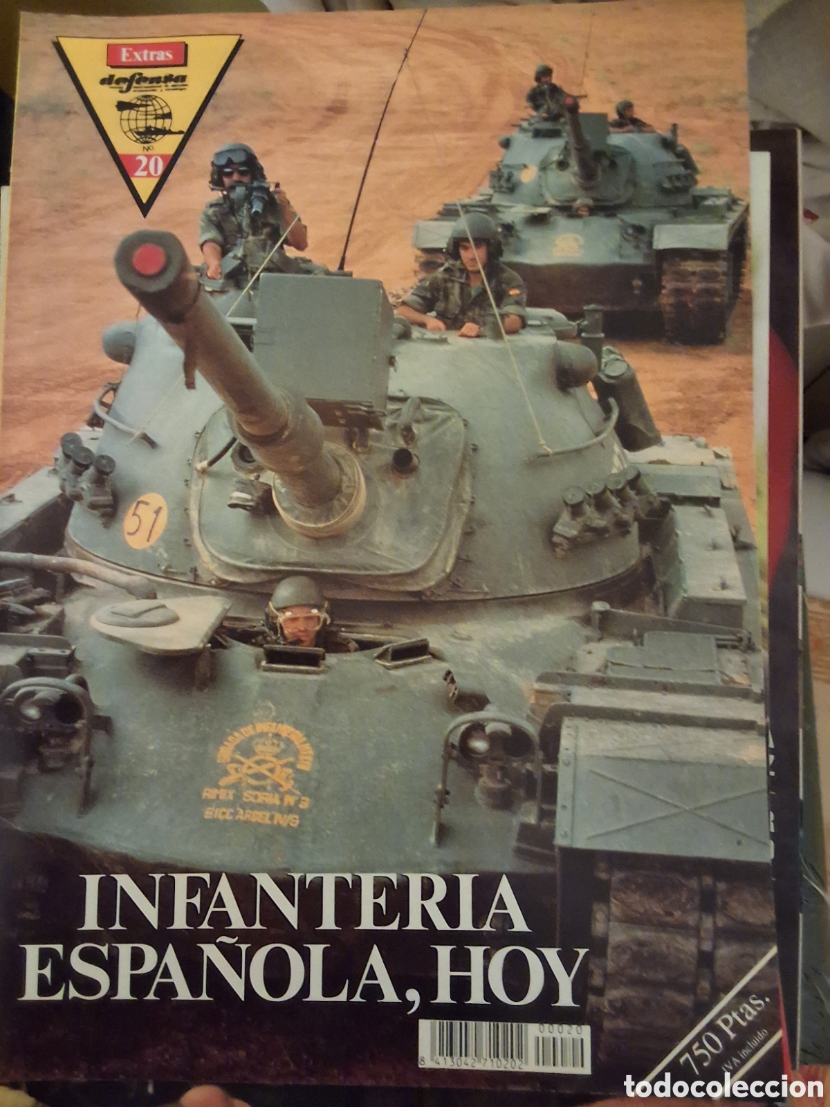 Coleccionismo de Revistas y Peri&oacute;dicos: Defensa extra revista n&uacute;mero 20 Infanter&iacute;a espa&ntilde;ola hoy edita edefa a&ntilde;o 1992/12