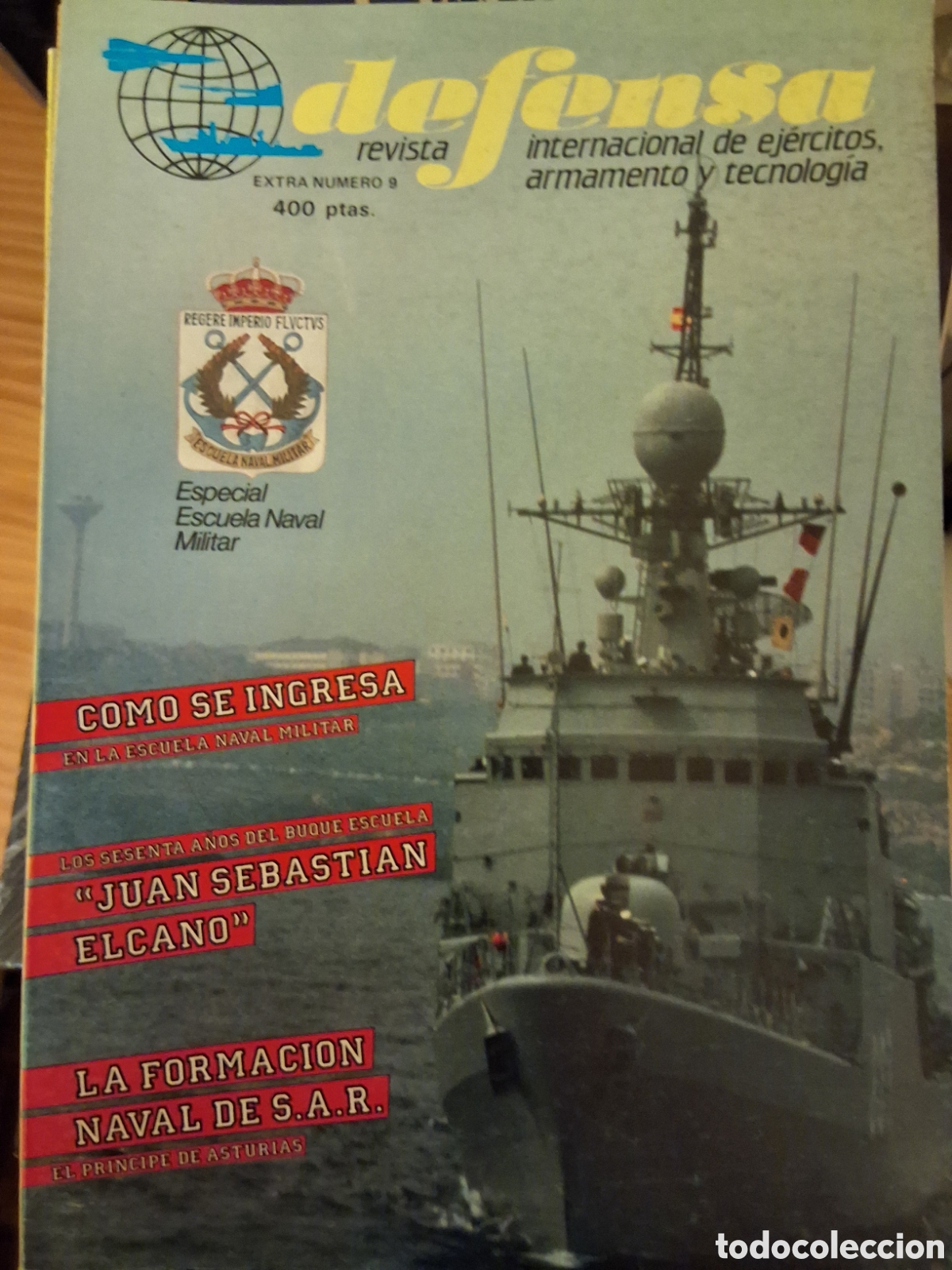 Sammeln von Zeitschriften und Zeitungen: Defensa extra revista n&uacute;mero 9 Escuela naval militar