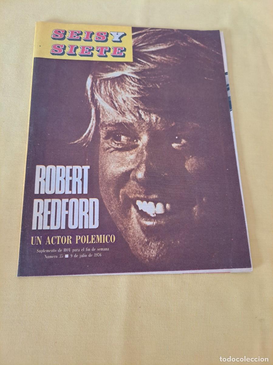 Coleccionismo de Revistas y Peri&oacute;dicos: REVISTA SEIS Y SIETE (SUPLEMENTO DE HOY PARA EL FIN DE SEMANA N&Uacute;MERO 35, 9 DE JULIO DE 1976