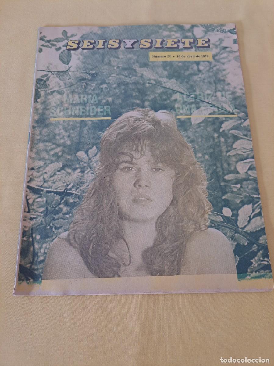 Coleccionismo de Revistas y Peri&oacute;dicos: REVISTA SEIS Y SIETE (SUPLEMENTO DE HOY PARA EL FIN DE SEMANA N&Uacute;MERO 22, 10 DE ABRIL DE 1976