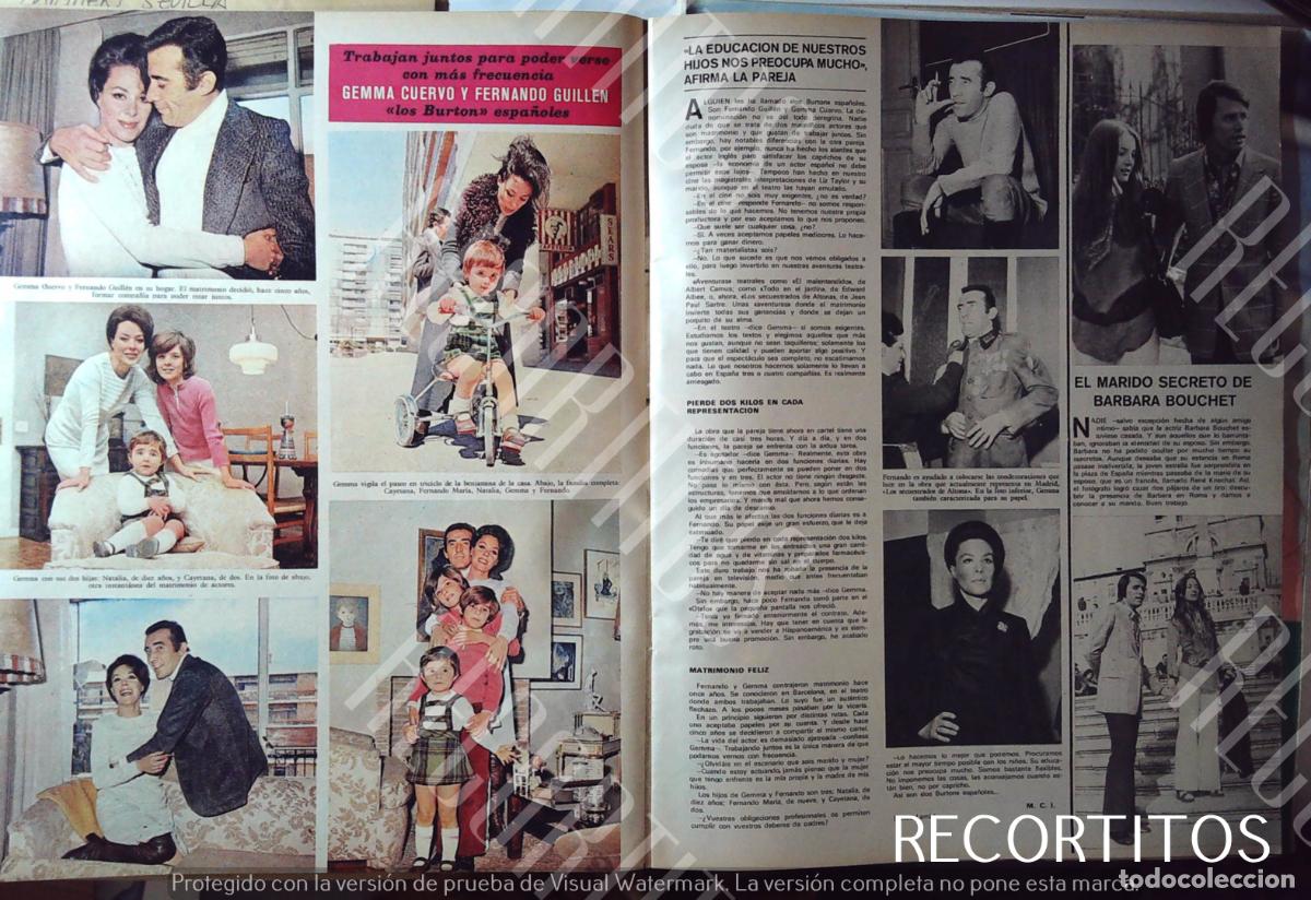Collectionnisme de Revues et Journaux: FERNANDO GUILLEN GEMMA CUERVO CAYETANA