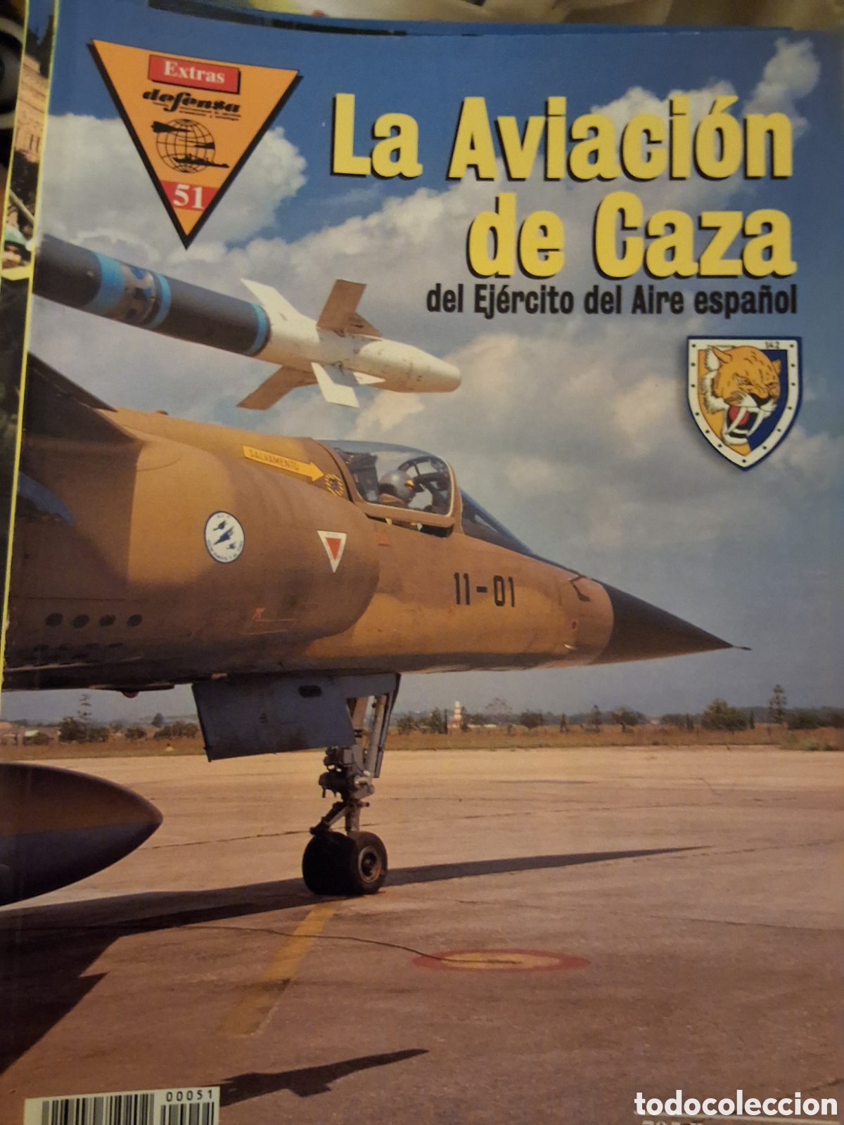 Coleccionismo de Revistas y Peri&oacute;dicos: Defensa extra revista n&uacute;mero 51 la aviacion de caza del ej&eacute;rcito del aire espa&ntilde;ol