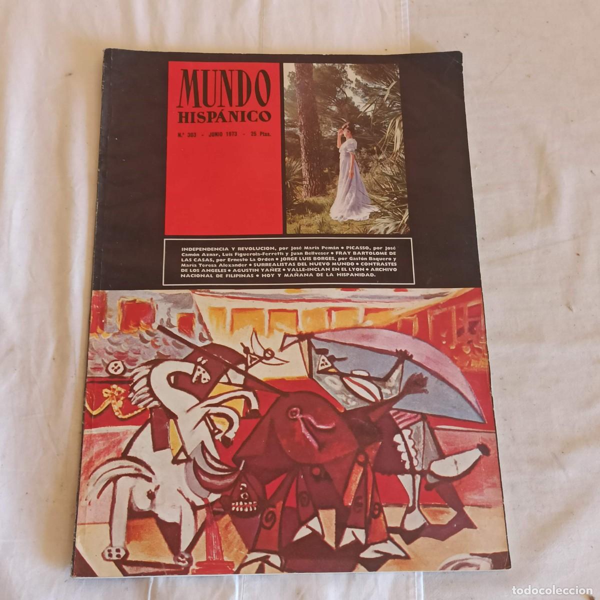 Coleccionismo de revistas y peri&oacute;dicos: Revista Mundo Hispanico 303 a&ntilde;o 1973