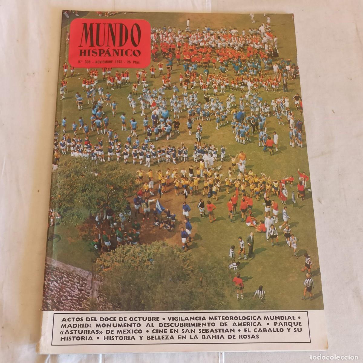 Coleccionismo de revistas y peri&oacute;dicos: Revista Mundo Hispanico 308 a&ntilde;o 1973