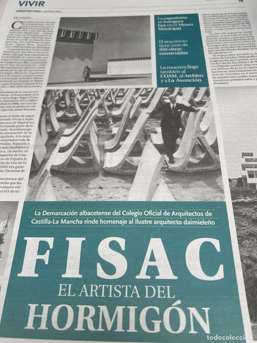Coleccionismo de Revistas y Peri&oacute;dicos: MIGUEL FISAC. EL ARTISTA DEL HORMIG&Oacute;N. ARQUITECTURA Y DISE&Ntilde;O. INGENIER&Iacute;A.