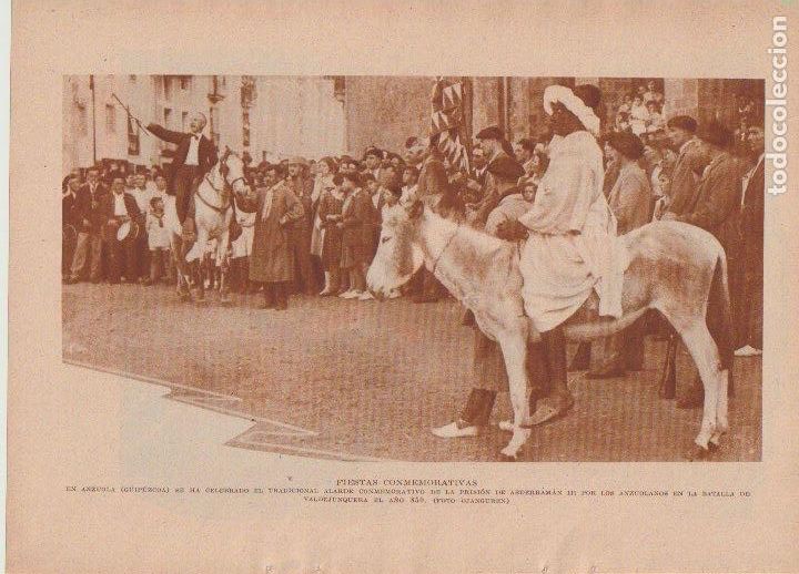 Collezionismo di Riviste e Giornali: * ANZUOLA, Guip&uacute;zcoa * Alarde conmemorativo de la batalla de Valdejunquera -1933