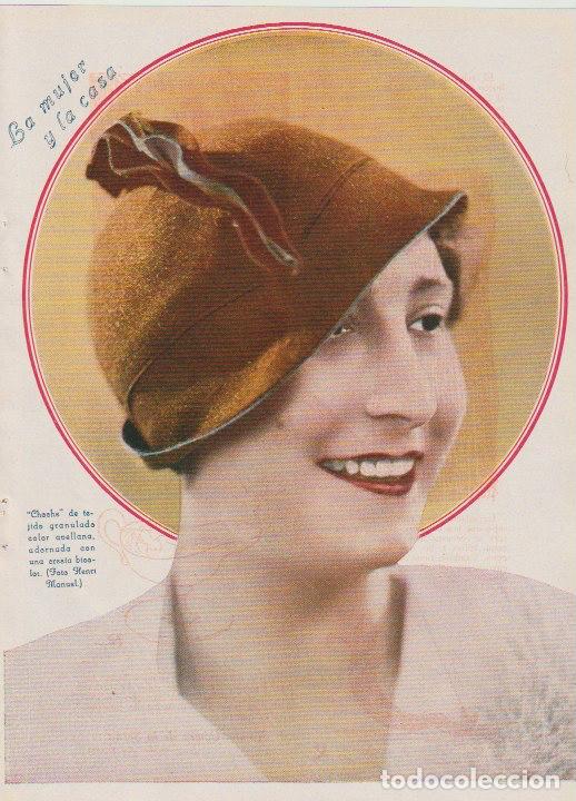 Collection Magazines and Newspapers: * MODA FEMENINA * Sombrero cloche; dibujos de Fernando; modelos en Ascot - 1933