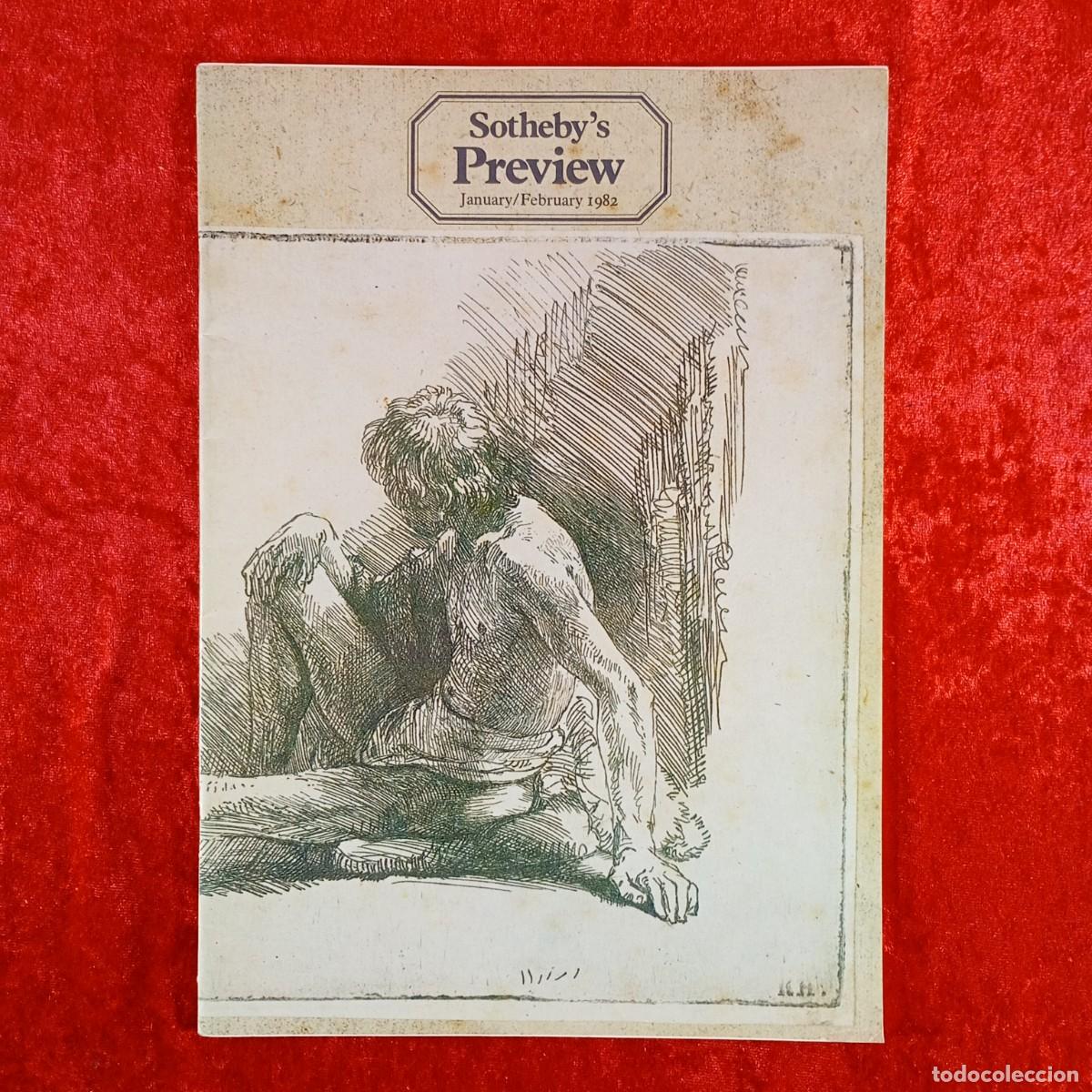 Collection Magazines and Newspapers: SOTHEBY'S PREVIEW - N&Uacute;MERO 15 - JANUARY/FEBRUARY 1982 / 1649