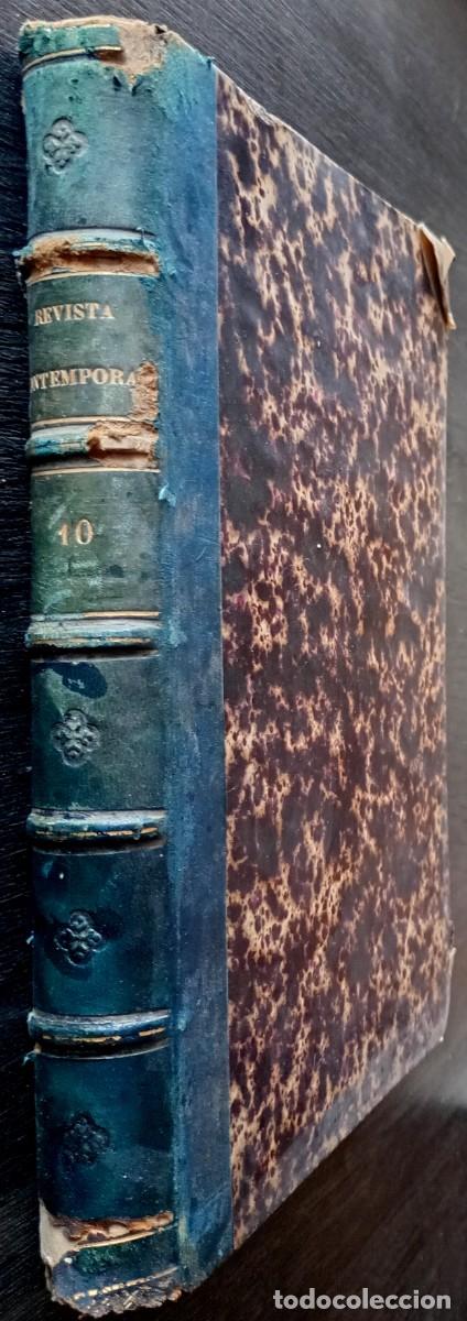 Collection Magazines and Newspapers: Jos&eacute; del Perojo (dir.) . Revista Contempor&aacute;nea A&ntilde;o II-III-Tomo X Julio-Agosto 1877