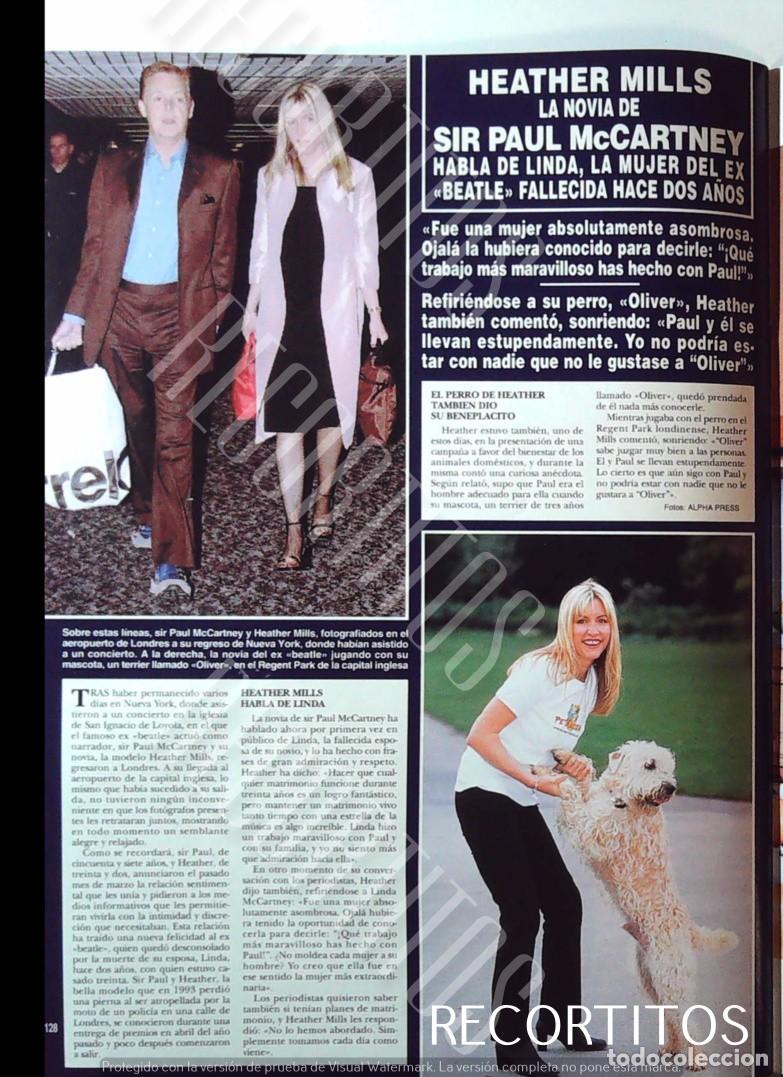 Coleccionismo de Revistas y Peri&oacute;dicos: HEATHER MILLS PAUL MCCARTNEY
