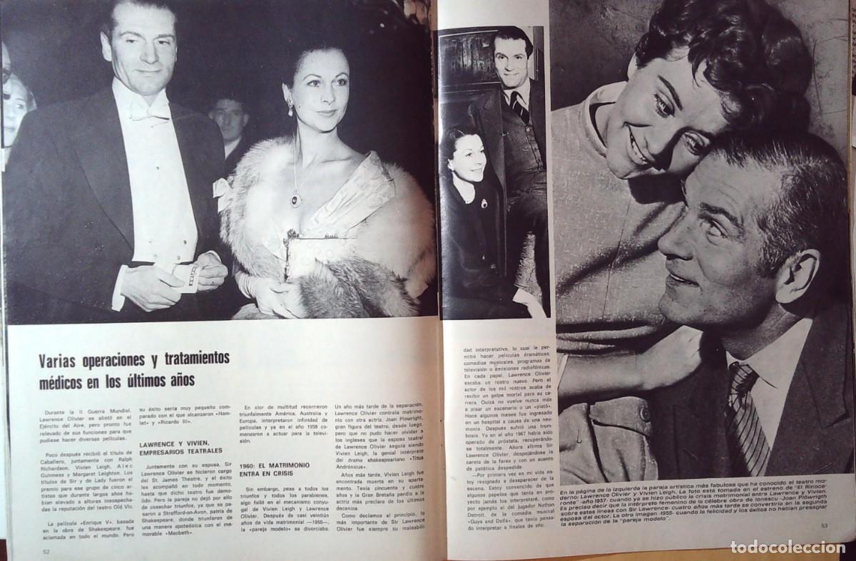 Coleccionismo de revistas y peri&oacute;dicos: LAWRENCE OLIVIER MARILYN MONROE VIVIEN LEIGH