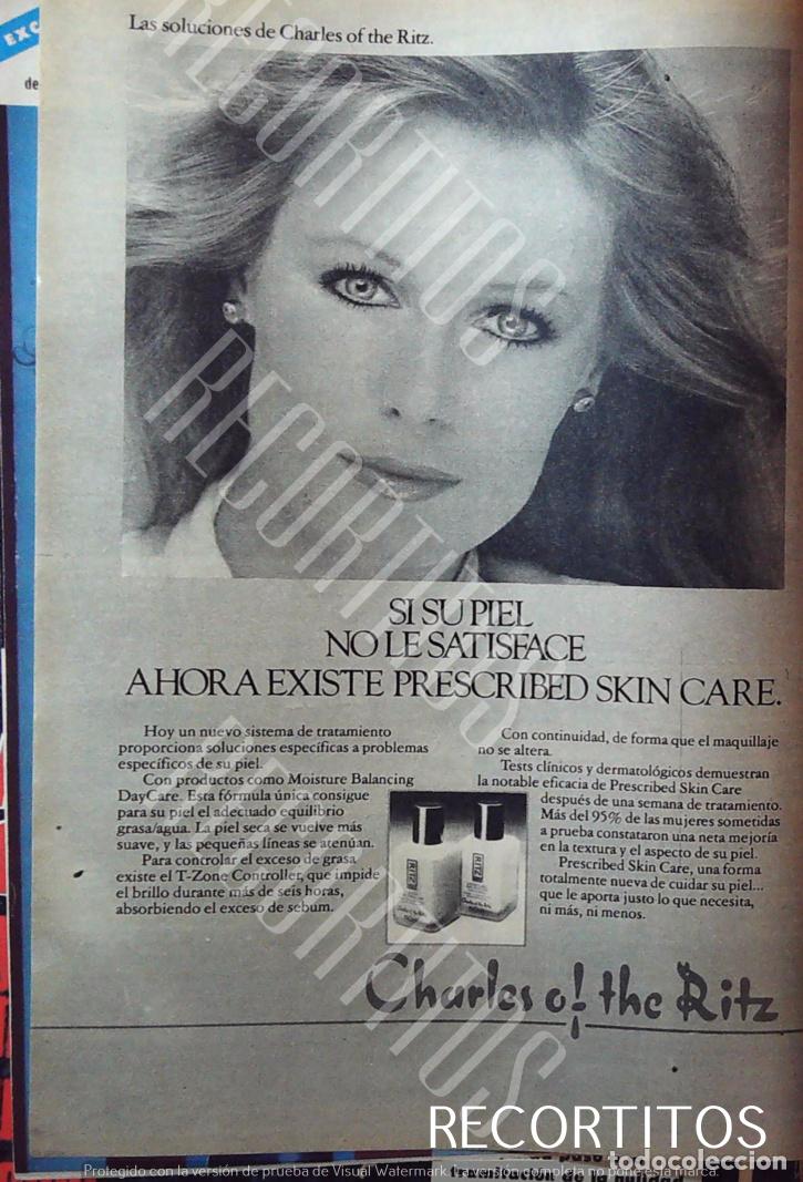 Collectionnisme de Revues et Journaux: CHARLES THE RITZ ANUNCIO PUBLICIDAD