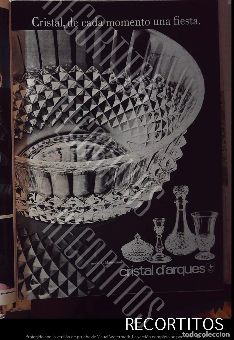 Collectionnisme de Revues et Journaux: CRISTAL D'ARQUES ANUNCIO PUBLICIDAD