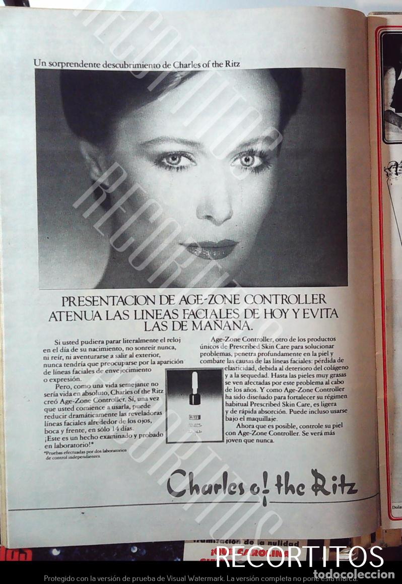 Collectionnisme de Revues et Journaux: CHARLES OF THE RITA ANUNCIO PUBLICIDAD