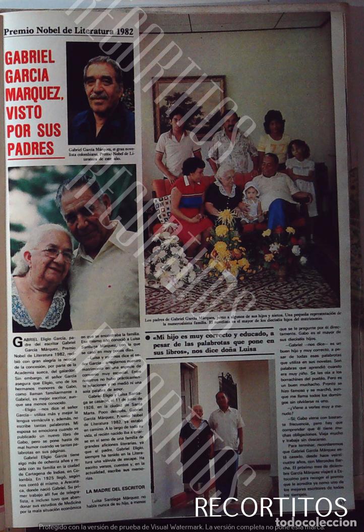 Coleccionismo de Revistas y Peri&oacute;dicos: GABRIEL GARCIA MARQUEZ Y SUS PADRES