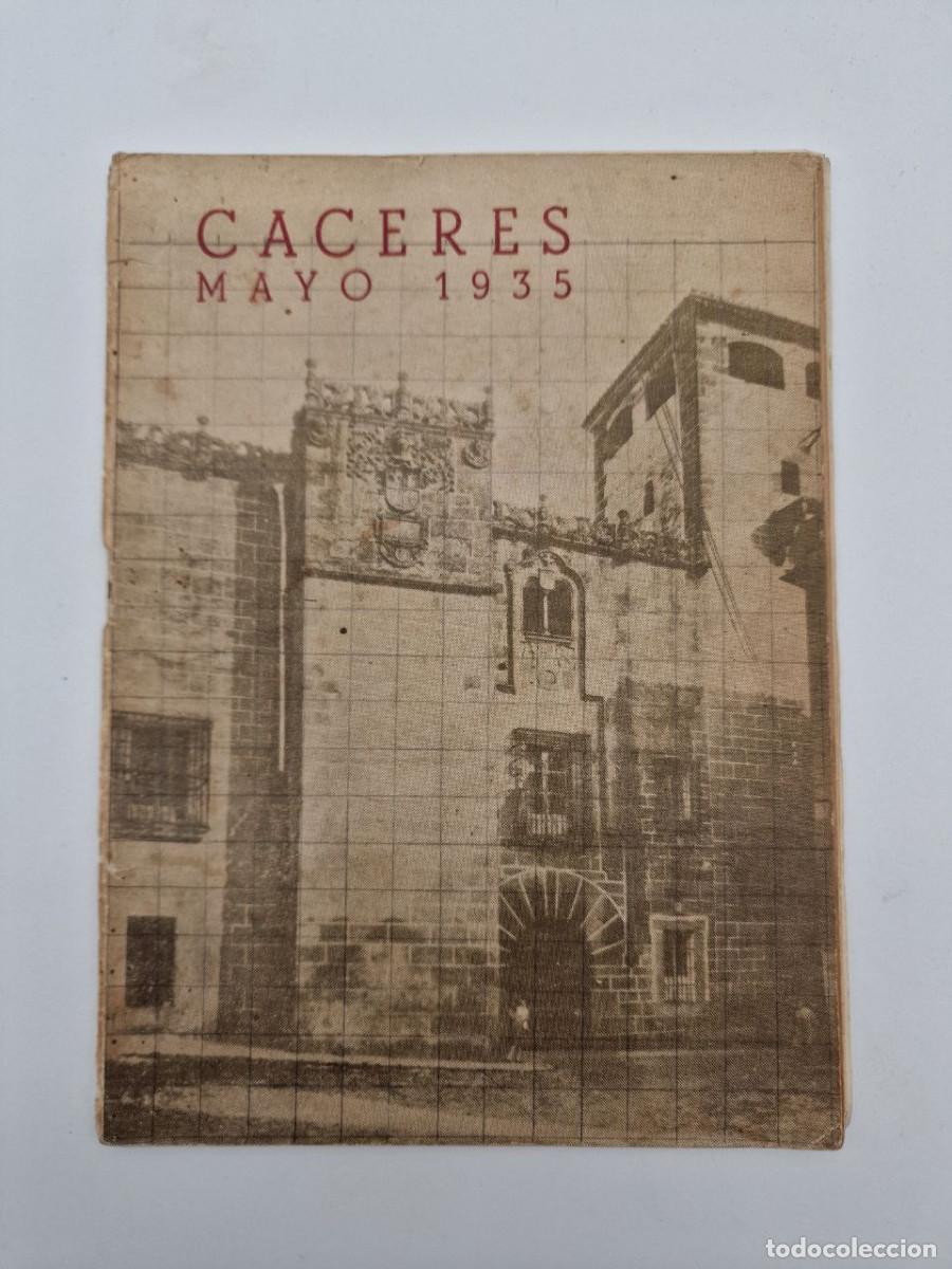Coleccionismo de revistas y peri&oacute;dicos: RAR&Iacute;SIMA REVISTA FERIAS DE CACERES DE 1935!!