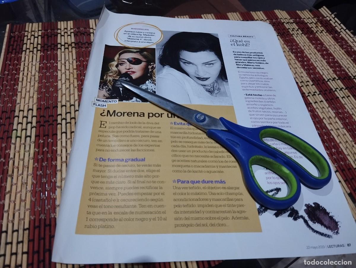 Coleccionismo de Revistas y Peri&oacute;dicos: MADONNA RECORTE REVISTA 2019