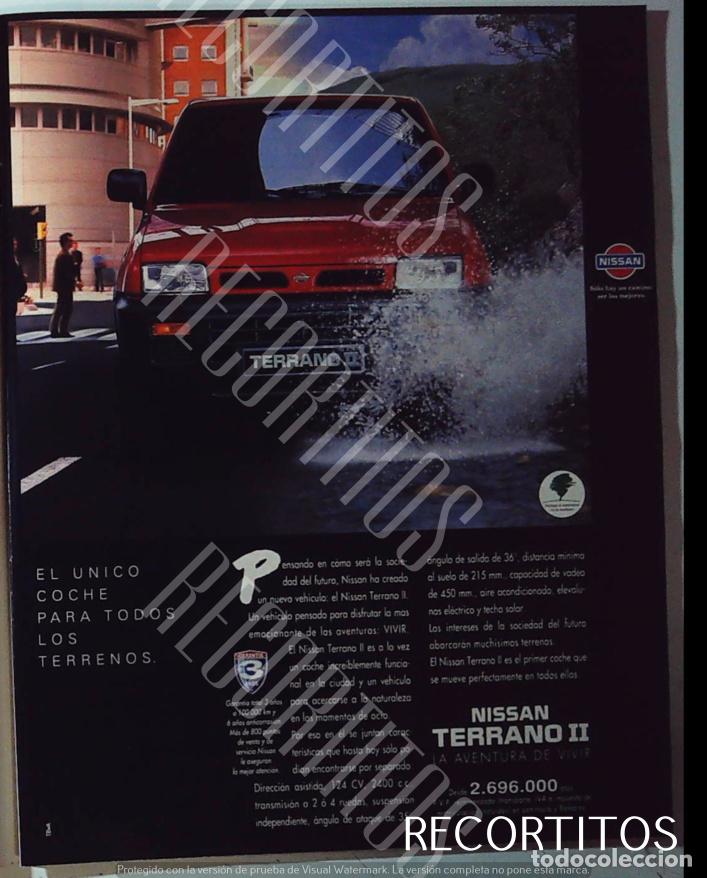 Coleccionismo de Revistas y Peri&oacute;dicos: NISSAN TERRANO II ANUNCIO PUBLICIDAD