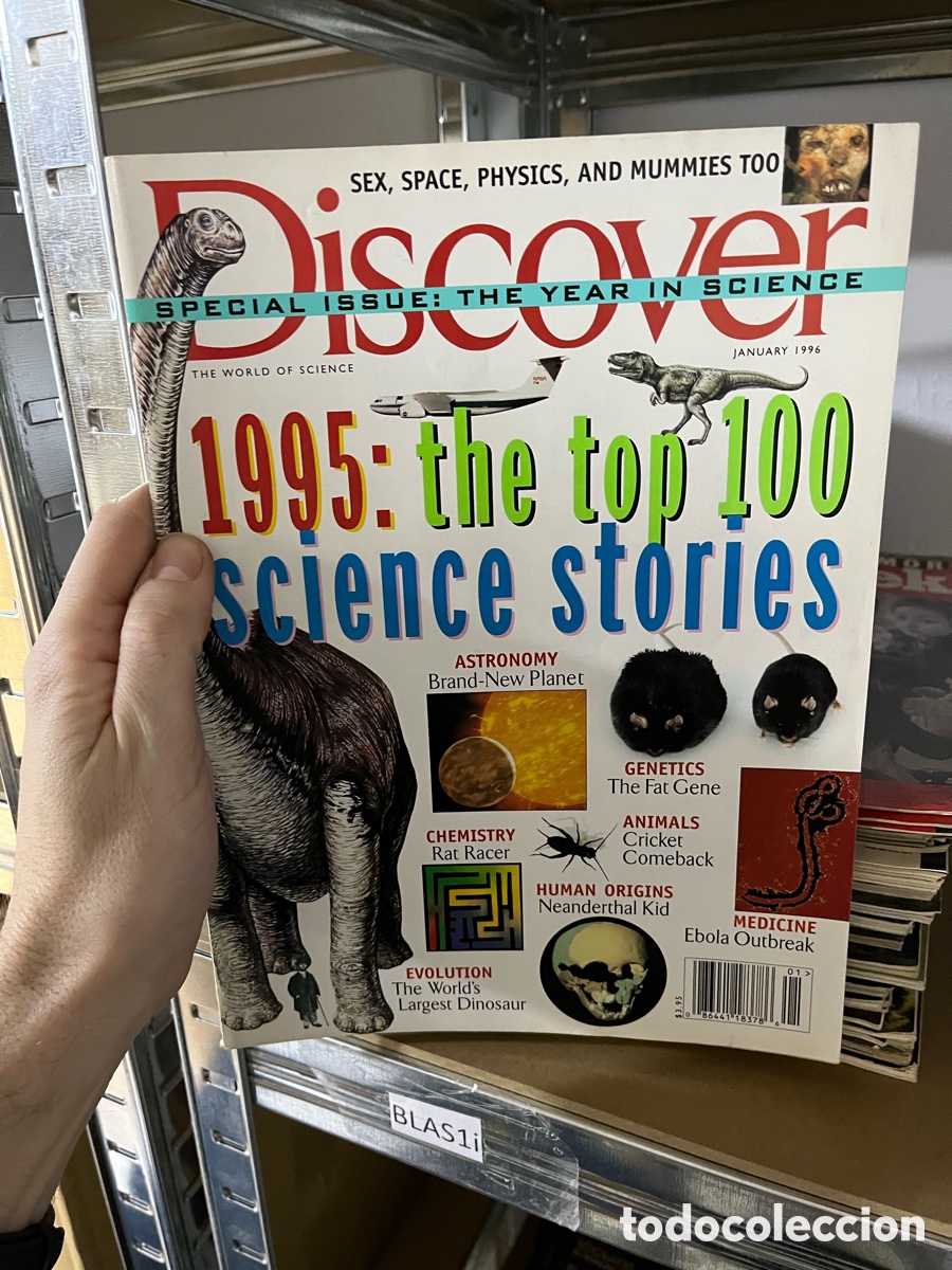 Coleccionismo de Revistas y Peri&oacute;dicos: Blas1i discover 1995: the top 100 science stories