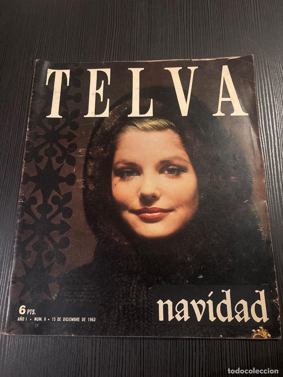 Sammeln von Zeitschriften und Zeitungen: Ced Revista Telva numero 6 a&ntilde;o 1963 NAVIDAD