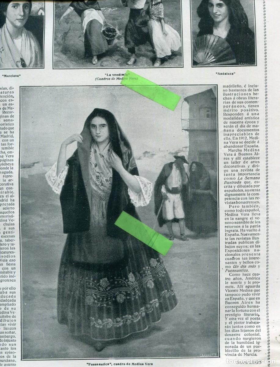 Coleccionismo de Revistas y Peri&oacute;dicos: REVISTA A&Ntilde;O 1916 LOS CONDES DE CHESTE TRAJE VESTIDO TIPICO DE FUENSANTA SARCOFAGOS DE VILLALCAZAR