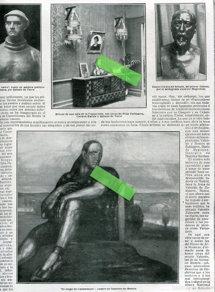 Collection Magazines and Newspapers: REVISTA 1916 QUINTIN TORRE GUSTAVO DE MAEZTU REGOYOS JOSE ALBERTO ARRUE LUCIO ORTIZ URBINA PRAVIA