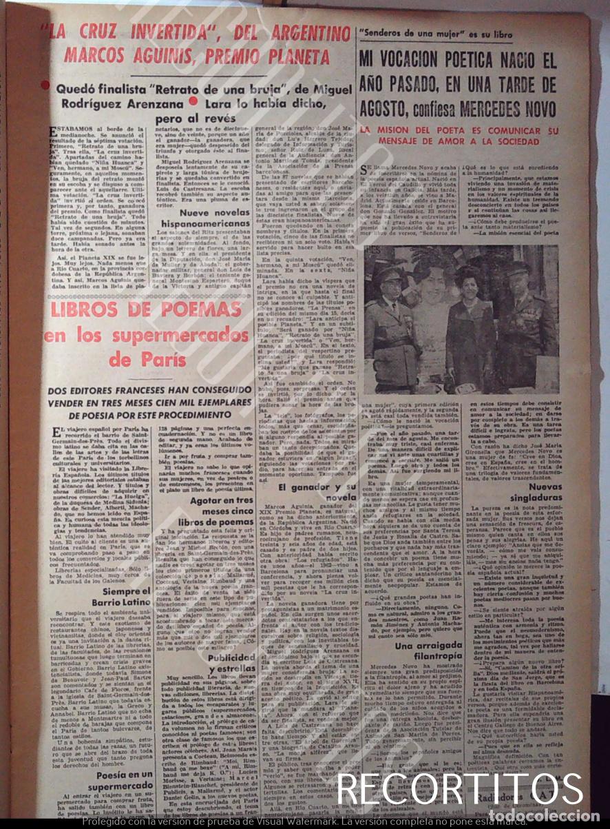Coleccionismo de revistas y peri&oacute;dicos: MERCEDES NOVO POETA SENDEROS DE UNA MUJER