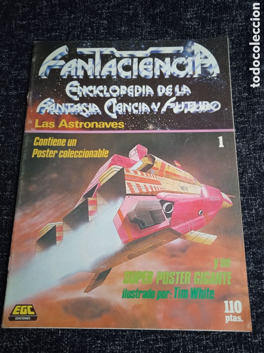 Collection Magazines and Newspapers: FASCICULO - FANTACIENCIA. N&ordm; 1 ENCICLOPEDIA DE LA FANTASIA, CIENCIA Y FUTURO - CON POSTER