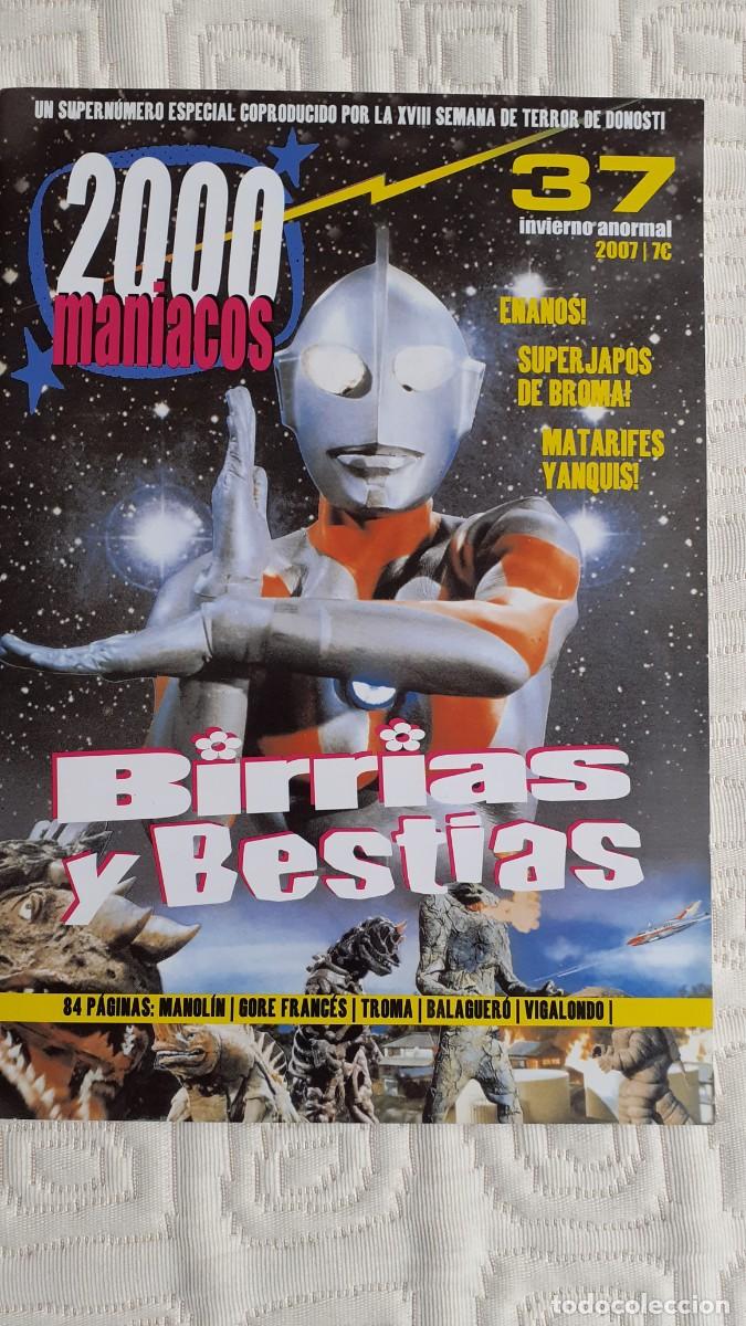 Collectionnisme de Revues et Journaux: 2000 MANIACOS N&ordm; 37 Birrias y Bestias